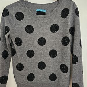Alice + Olivia Jeweled Sweater